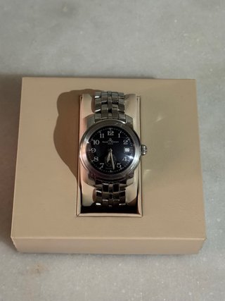 Reloj Baume & Mercier Negro/Plateado