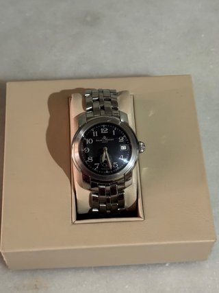 Reloj Baume & Mercier Negro/Plateado