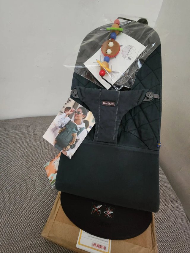 Hamaca BabyBjörn + Juguete