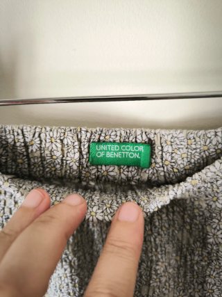 Calças Benetton 6/7 anos