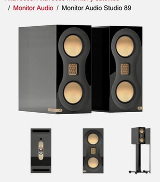 Equipo Hi-Fi Monitor Audio + Marantz Stereo70s