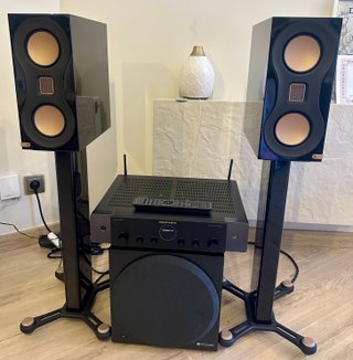 Equipo Hi-Fi Monitor Audio + Marantz Stereo70s