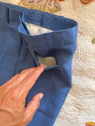 ⁠Traje Comunión Niño Marfe T13 NUEVO Lino Azul