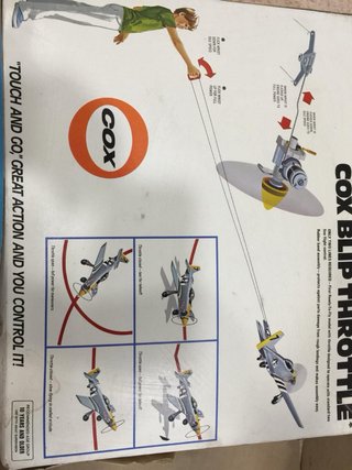 Maqueta Avión Combate Mustang COX P-51