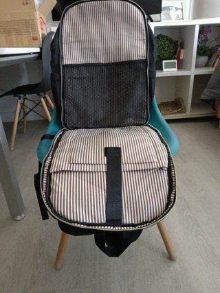 Mochila portátil mujer 17 negra