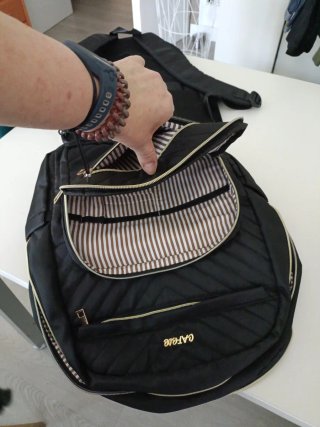 Mochila portátil mujer 17 negra