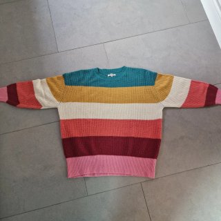 Jersey Billabong rayas multicolor