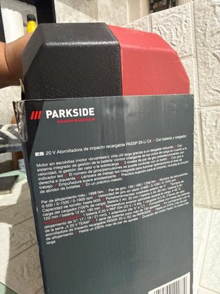 PARKSIDE 20V Destornilladora de Impacto