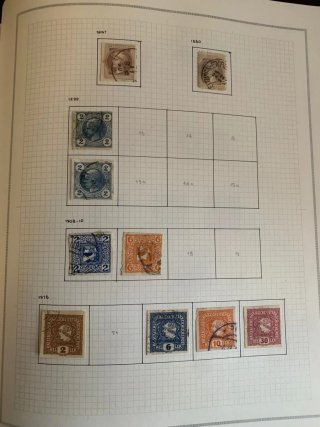 Collezione francobolli Austria 1867/1986
