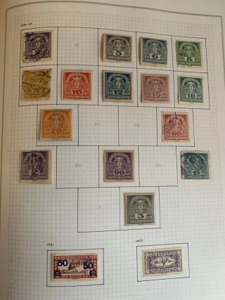 Collezione francobolli Austria 1867/1986