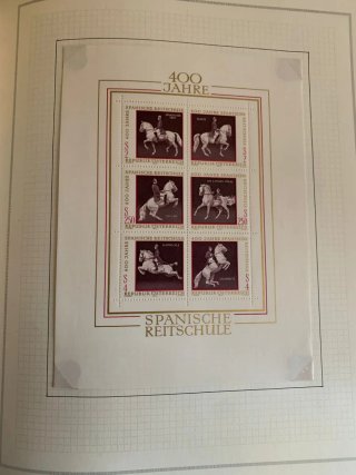 Collezione francobolli Austria 1867/1986