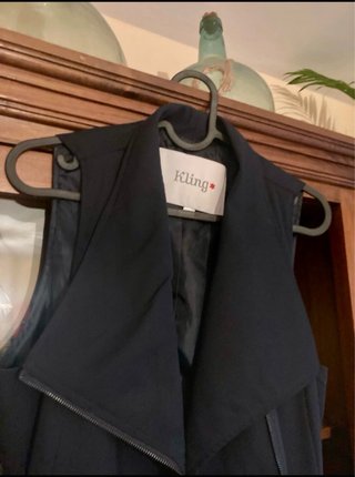 Vestido Kling azul sin mangas