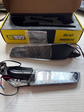 Espejos Alerón Stealth con LED Intermitente