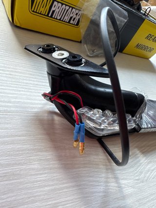 Espejos Alerón Stealth con LED Intermitente