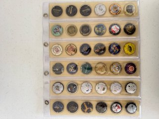 Collezione di tappi di spumante