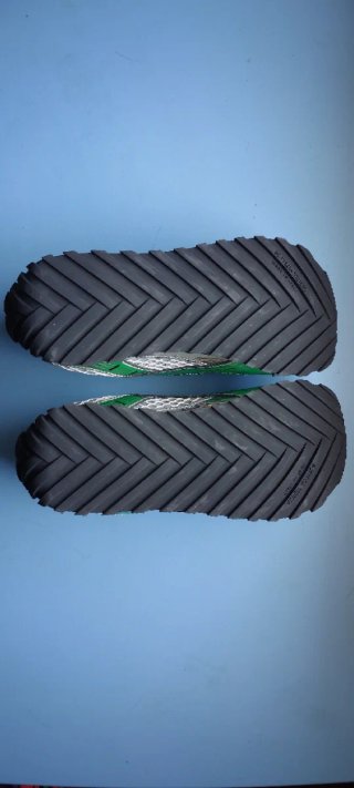 Bottega Veneta Orbit T39 Verde/Plata