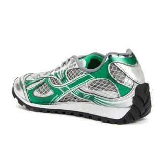 Bottega Veneta Orbit T39 Verde/Plata