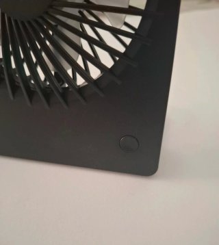 Ventilador TRIPOLE USB Recargable Negro