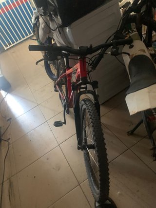 Bicicleta Rockrider ST 900 Roja 24