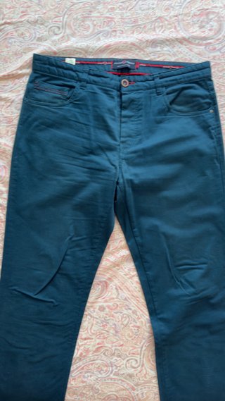Pantalón azul Alvaro Moreno