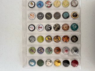 Collezione di tappi di spumante