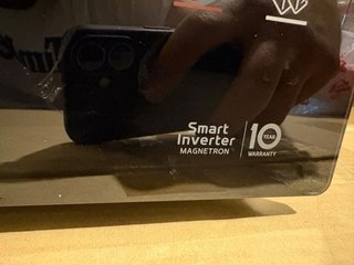 Microondas LG Smart Inverter Negro