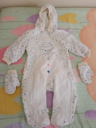 Conjunto Ropa Bebé Tejida (2 Piezas)