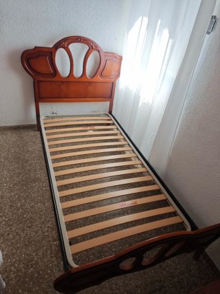 Somier de madera y metal 90CM