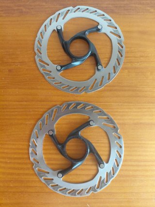 Par Discos Freno Shimano ICE TECH 160mm