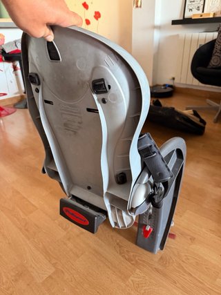 Portabebés Bicicleta Polisport Gris
