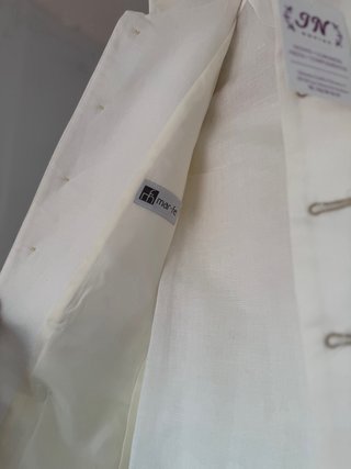 Traje Comunión Niño Marfe T10 Nuevo Cuello Mao