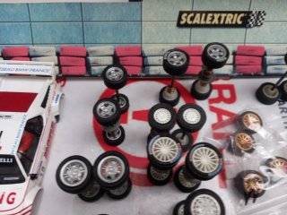 Lote Marcación Coches Slot Scalextric