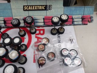 Lote Marcación Coches Slot Scalextric