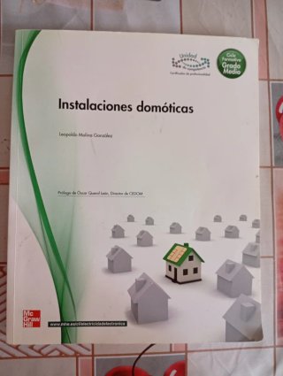 Instalaciones domóticas.primero.Grado medio
