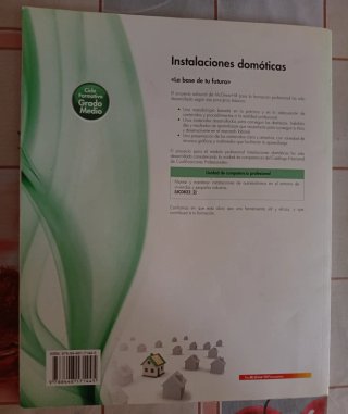 Instalaciones domóticas.primero.Grado medio
