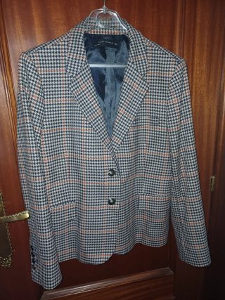 Americana cuadros Zara Talla M