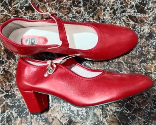 Zapatos rojos Pasos de Baile