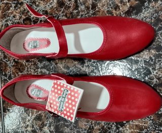 Zapatos rojos Pasos de Baile