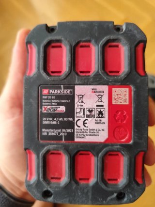 Taladro y Atornillador Impacto Parkside Performanc