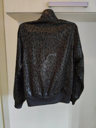 Chaqueta Adidas Mujer Leopardo Rosa Negra
