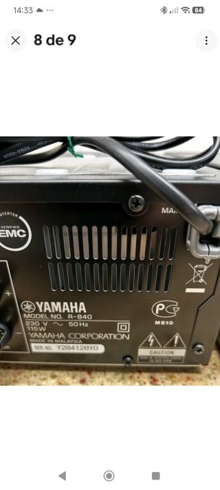 Yamaha R-840 Rec. + BD-940 Blu-ray + REGALO DENON