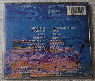 CD Miguel Bose - Directo '90