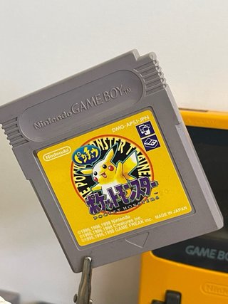 Pokemon Amarillo Edicion Pikachu Game Boy