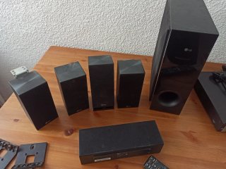 Home Cinema LG Blu-ray y Altavoces
