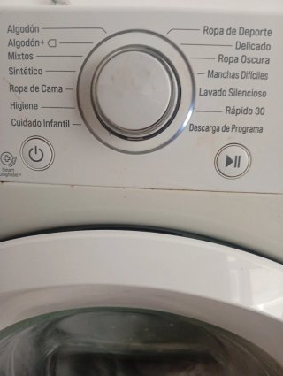 Lavadora LG 7kg Direct Drive