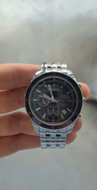 Orologio Breil Cronografo Acciaio NOS Nuovo