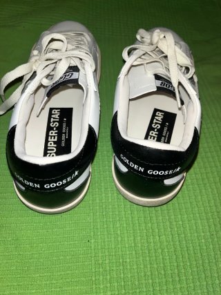 Golden Goose Superstar Plata y Blanco