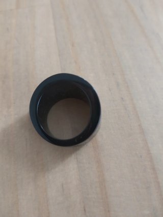 Anillo Tous Oso Negro y Blanco