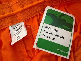 Pantalón corto deportivo Rasán talla XL