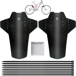 Guardabarros MTB Carbono + Bridas